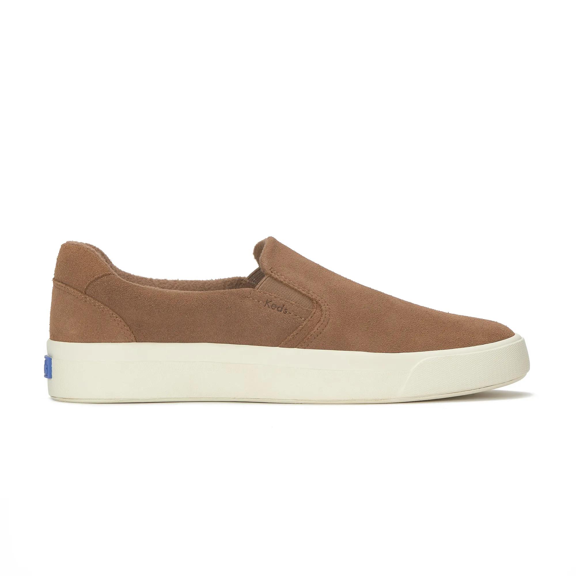 Keds Pursuit Suede Slip On - Free Shipping | KEDS display picture 1