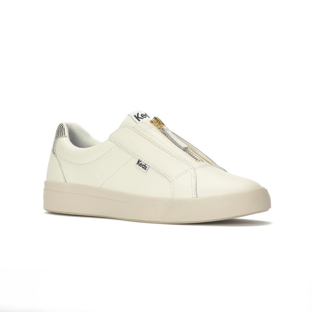 Pursuit Zip Leather Dalmata Heel