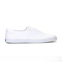 Champion Twill Round Toe Slip-On White view
