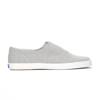 Champion Round Toe Crosshatch Textile Slip On Grey view