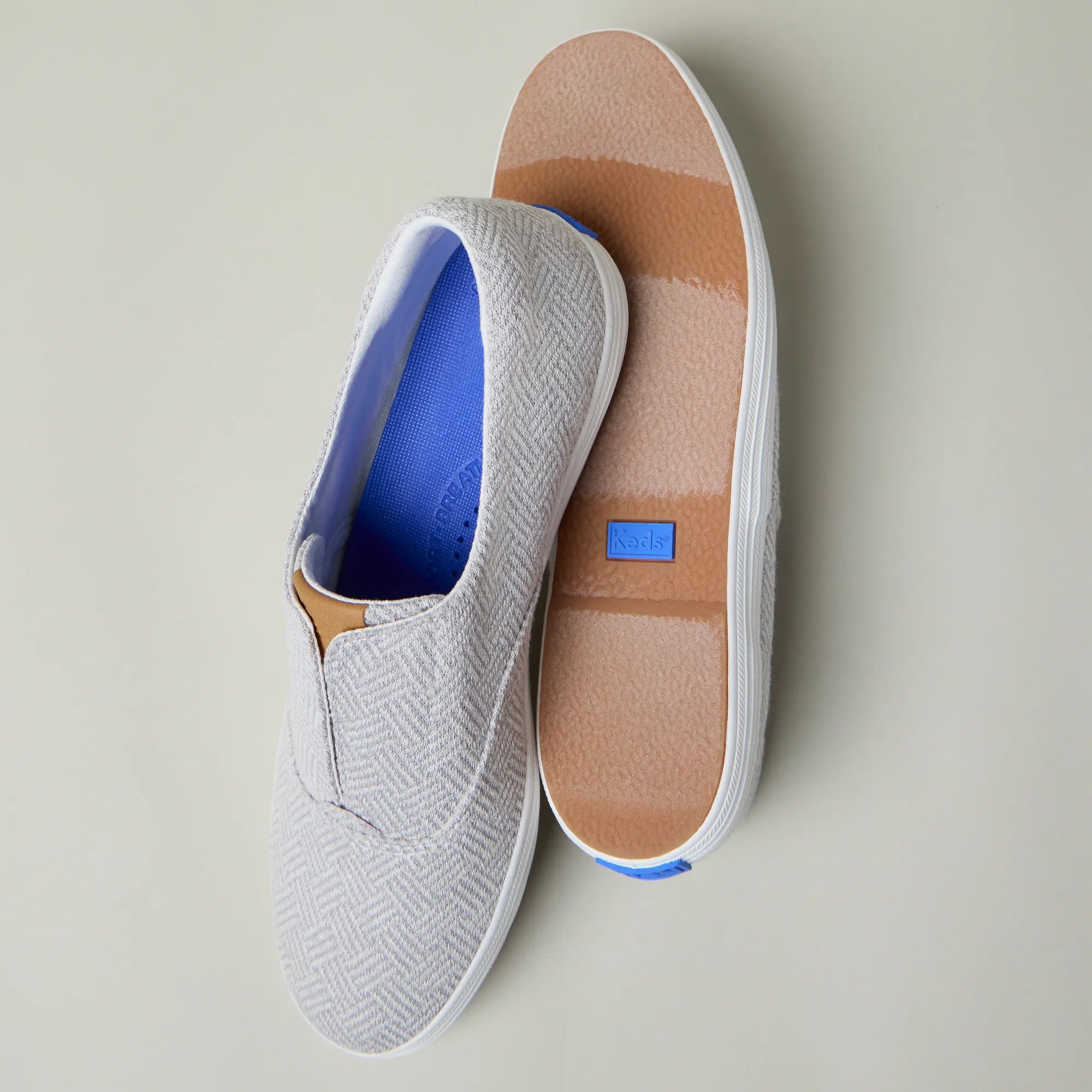 Champion Round Toe Crosshatch Textile Slip On