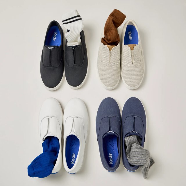 Champion Round Toe Leather Slip On
