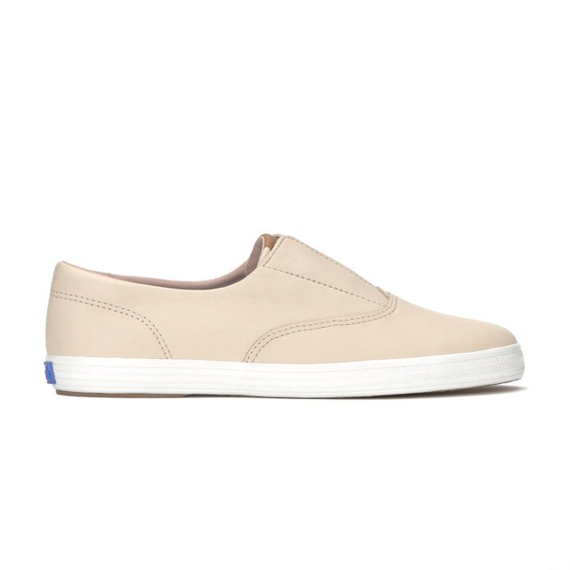 Champion Round Toe Leather Slip On