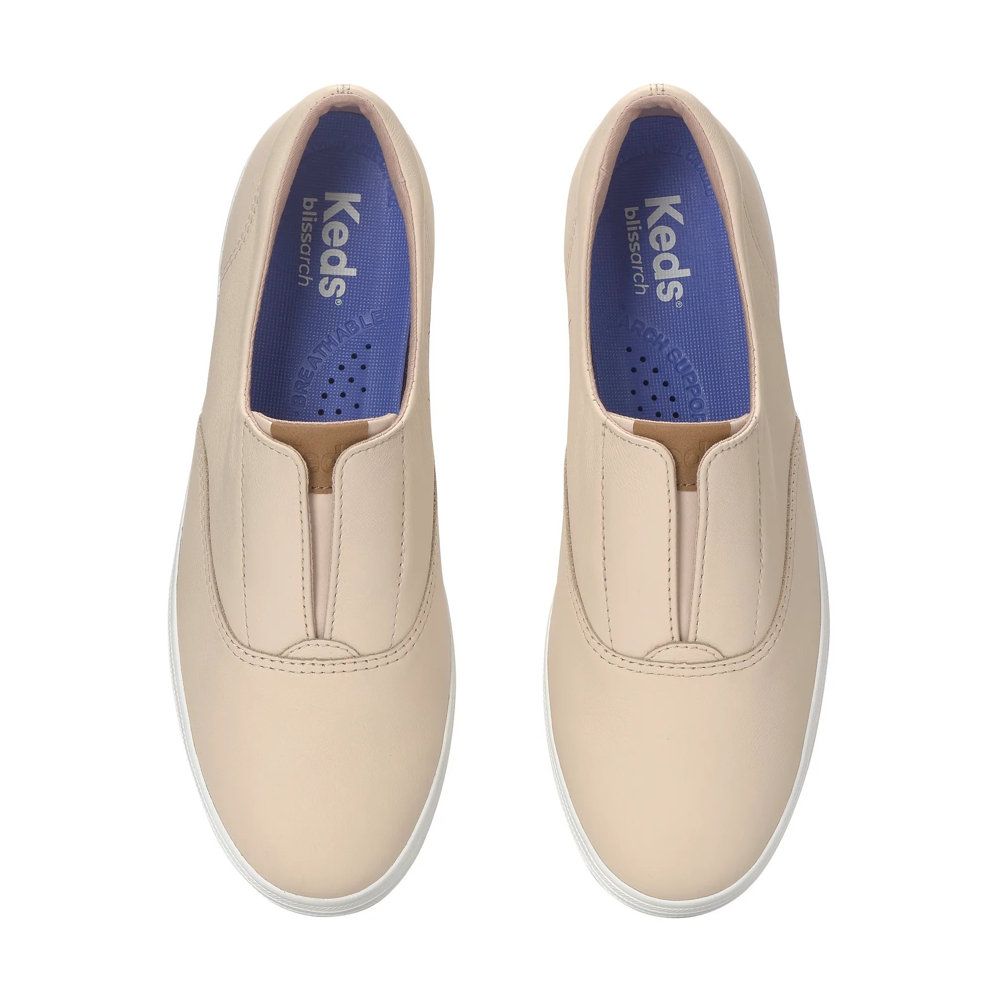 Champion Round Toe Leather Slip On