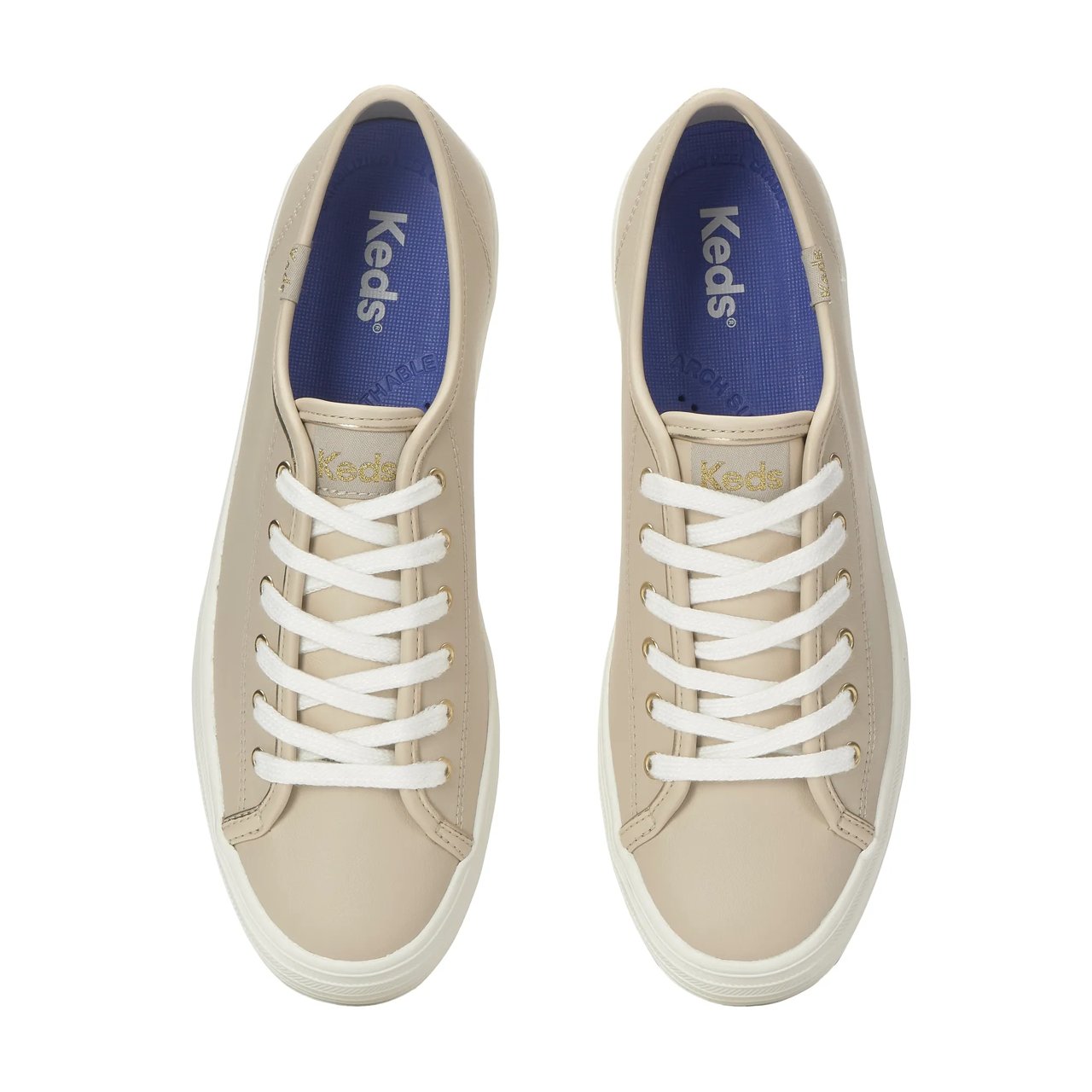 Triple Up Leather Lace Up