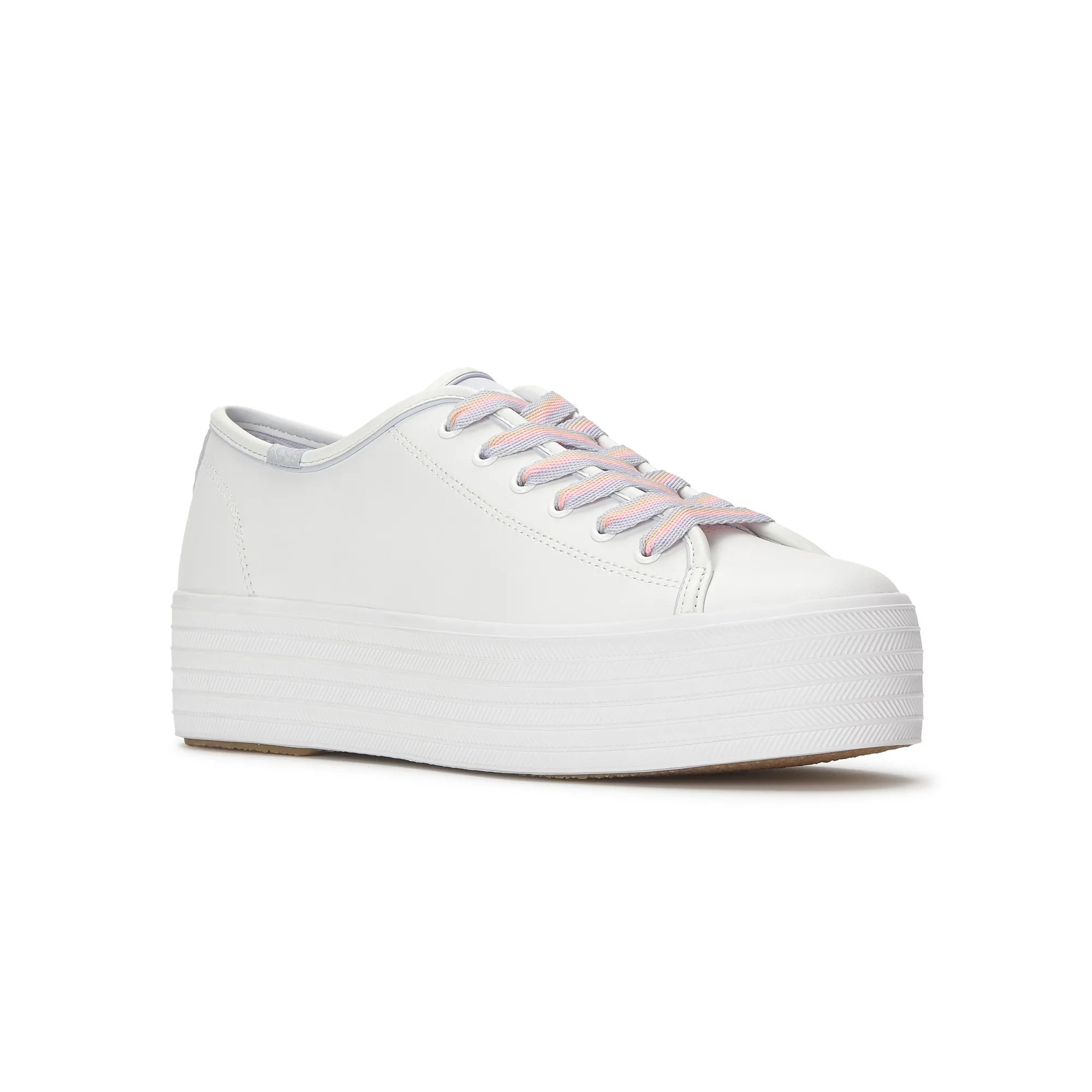 Triple Up Leather Pop Binding Lace Up