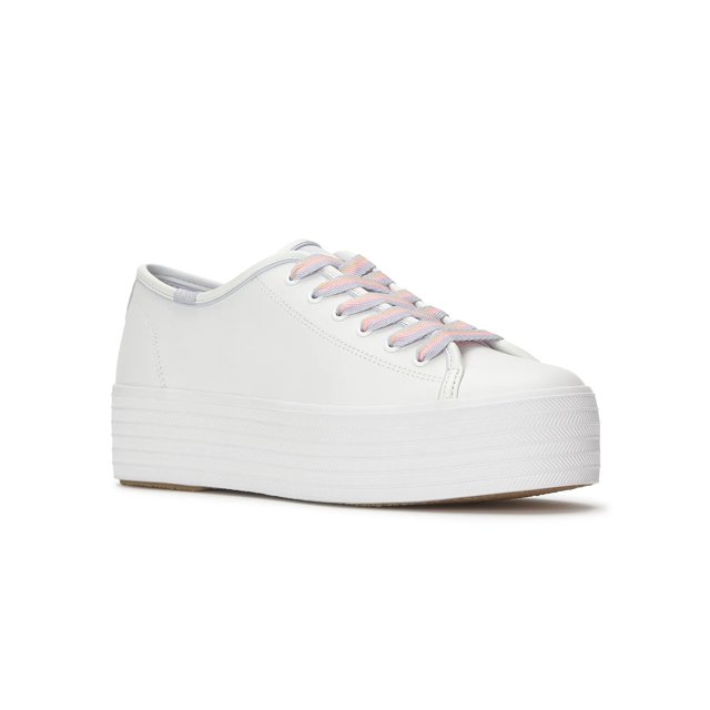 Triple Up Leather Pop Binding Lace Up