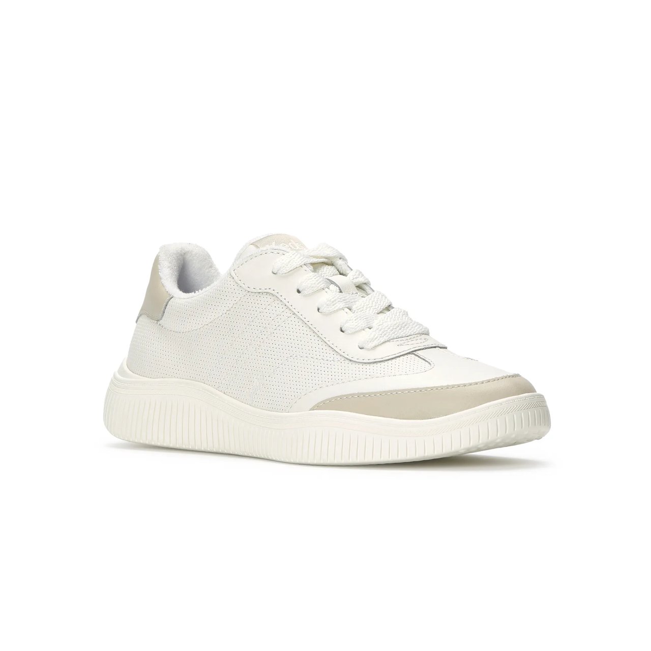 Contest Perforated Leather Lace Up