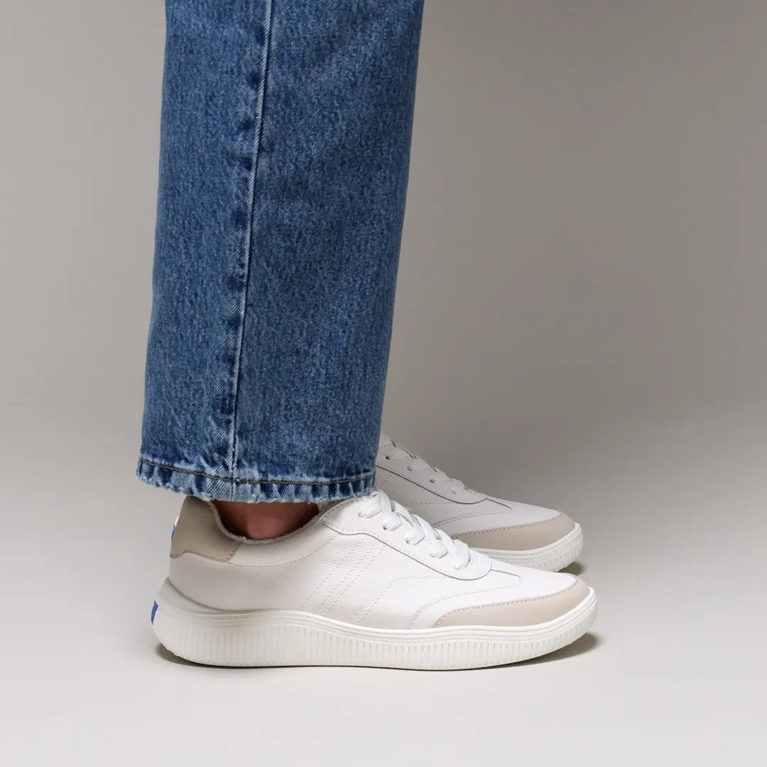 Contest Perforated Leather Lace Up