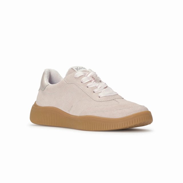 (取寄) ケッズ レディース コンテスト レース アップ Keds women Contest Lace Up Oatmeal/Taupe Perf Leather/Suede Keds Contest Suede Lace Up - Free Shipping | KEDS