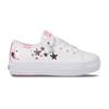 Big Kids Triple Up Star Lace-Up White/Pink view