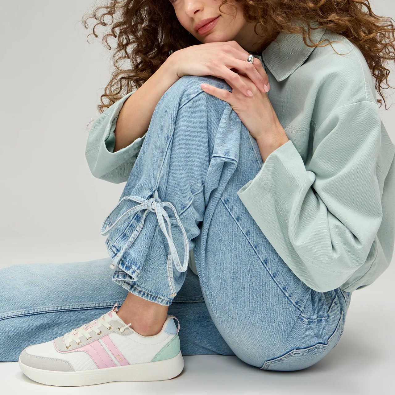 BlissWalk Ubal Mesh/Suede/Leather Slip-On