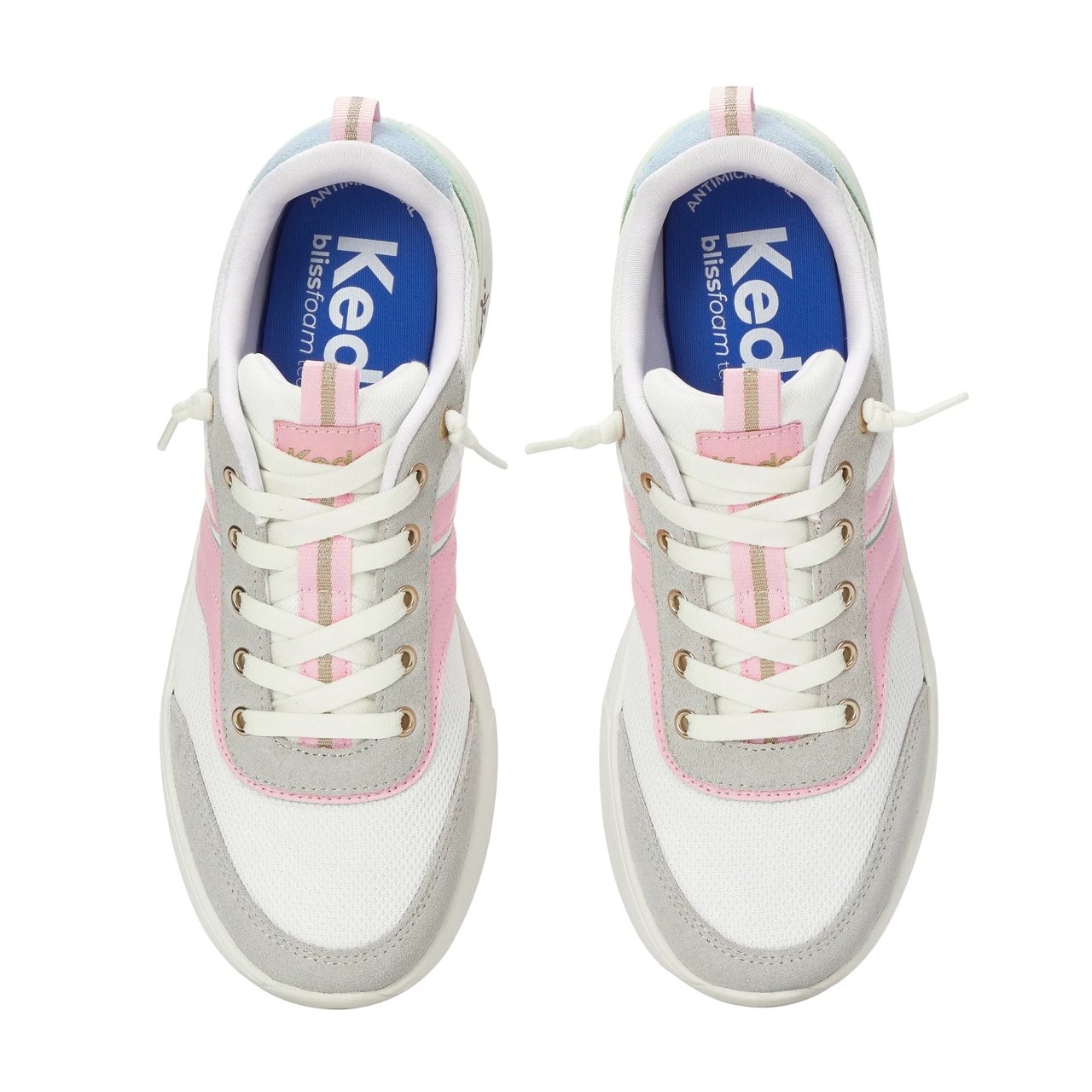 BlissWalk Ubal Mesh/Suede/Leather Slip-On