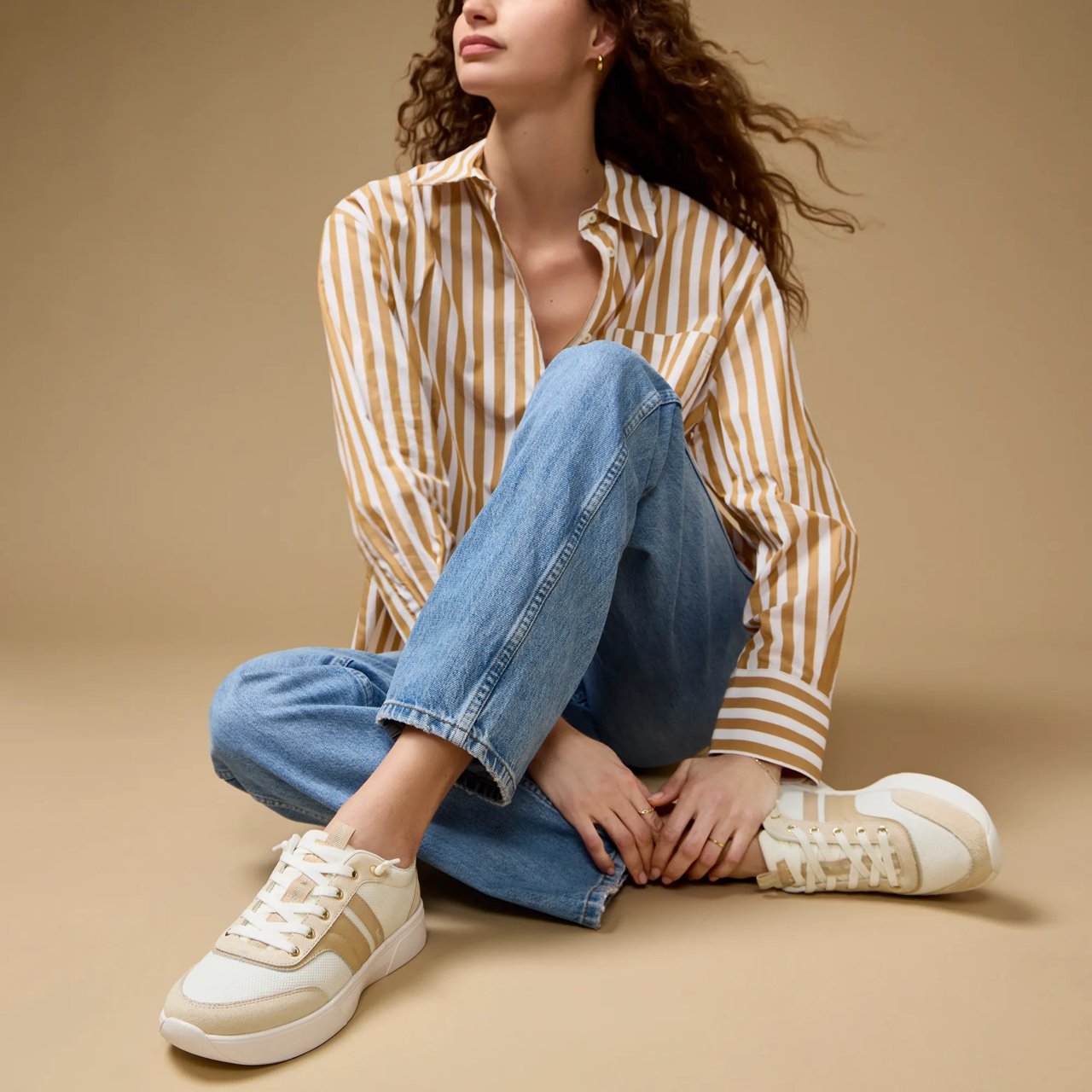 BlissWalk Ubal Mesh/Suede/Leather Slip-On