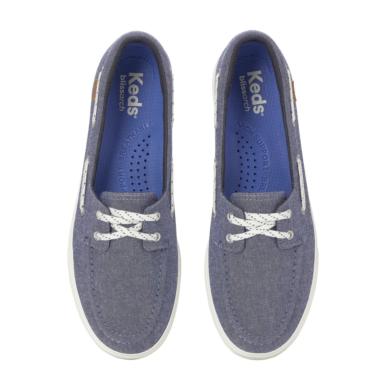 Center III Boat Chambray Slip-On