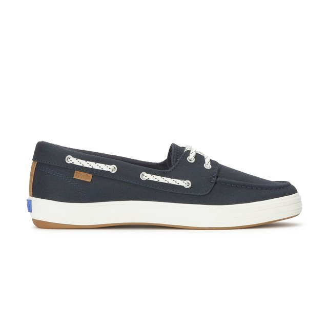 Keds Center III Boat Twill Slip-On - Free Shipping | KEDS display picture 1