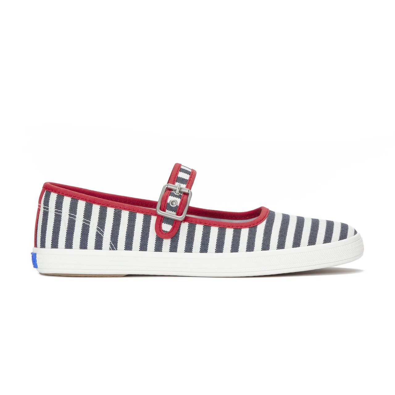 Maisie Mary Jane Printed Stripe Twill