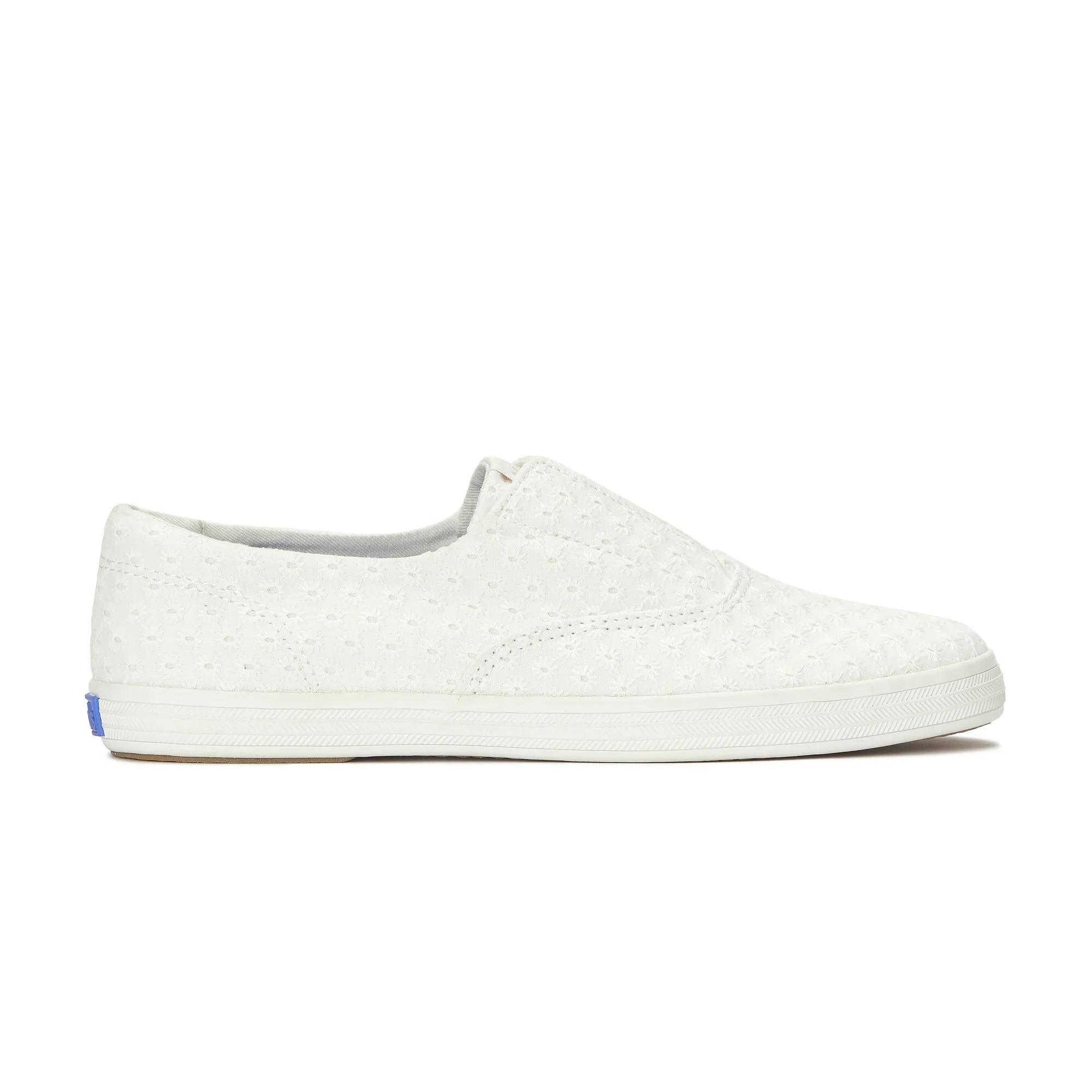 Champion Round Toe Daisy Eyelet Slip-On Sneakers