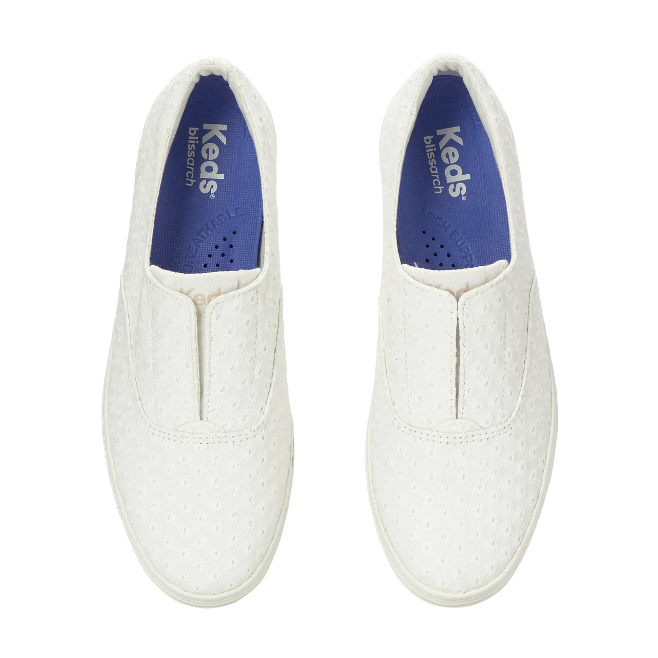 Champion Round Toe Daisy Eyelet Slip-On