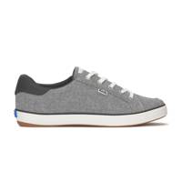 Center III Two Tone Textile Lace-Up Grey/White view