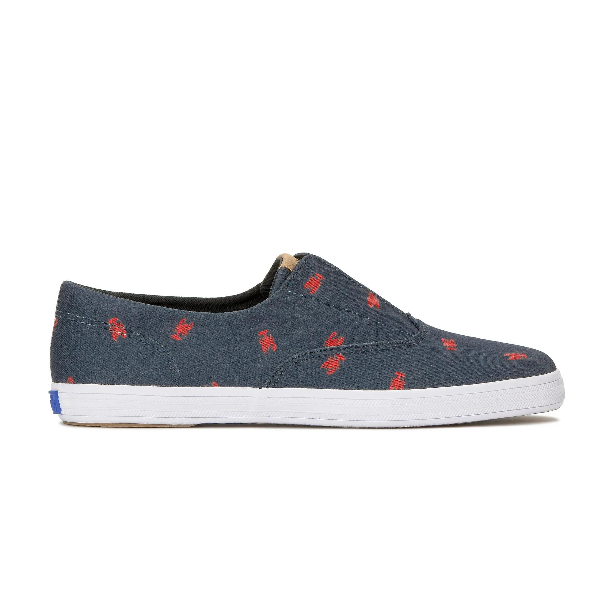 コンケスト　ソールディグリー Keds Champion Round Toe Nautical Canvas Slip-On - Free Shipping | KEDS
