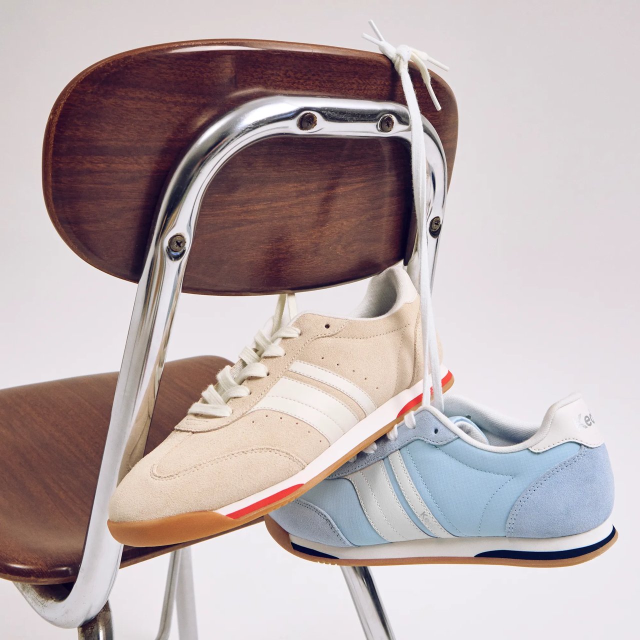 Revival Nylon/Suede/Leather Lace-Up