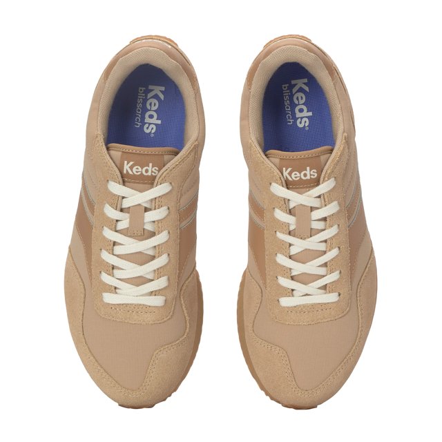 Rena Nylon/Leather Lace-Up