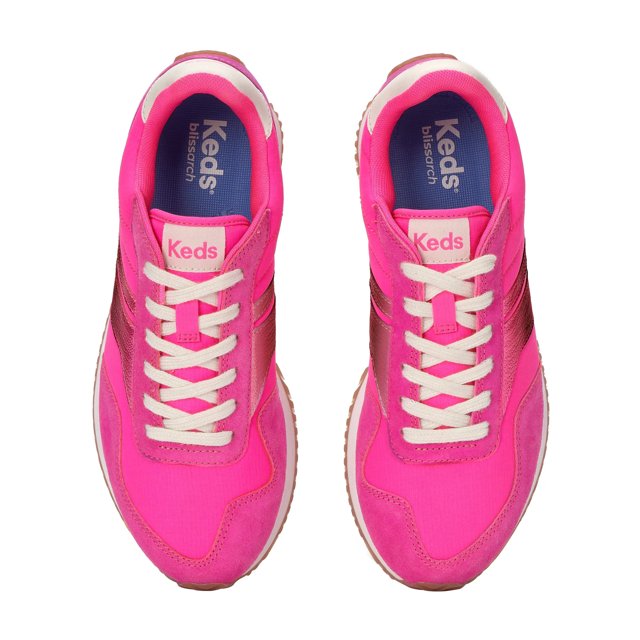 Rena Nylon/Leather Lace-Up