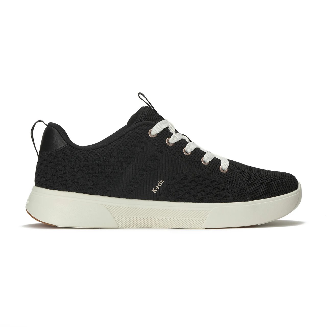 BlissWalk Textured Knit Lace-Up