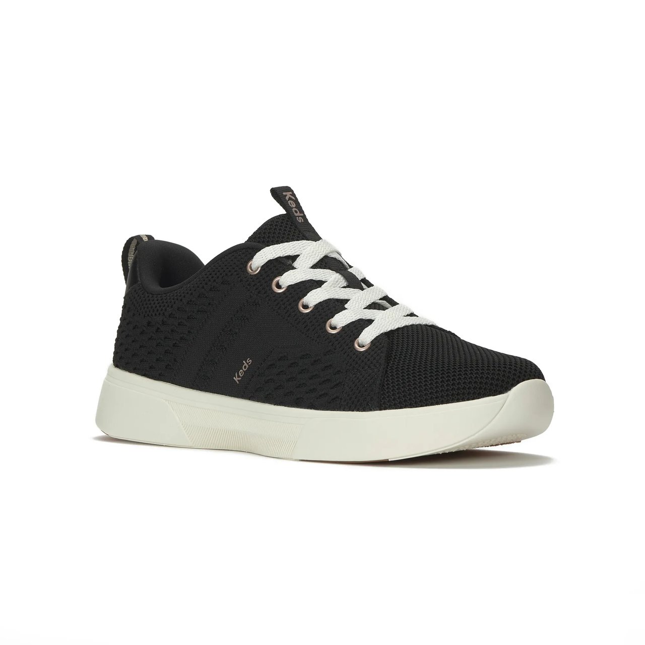 BlissWalk Textured Knit Lace-Up