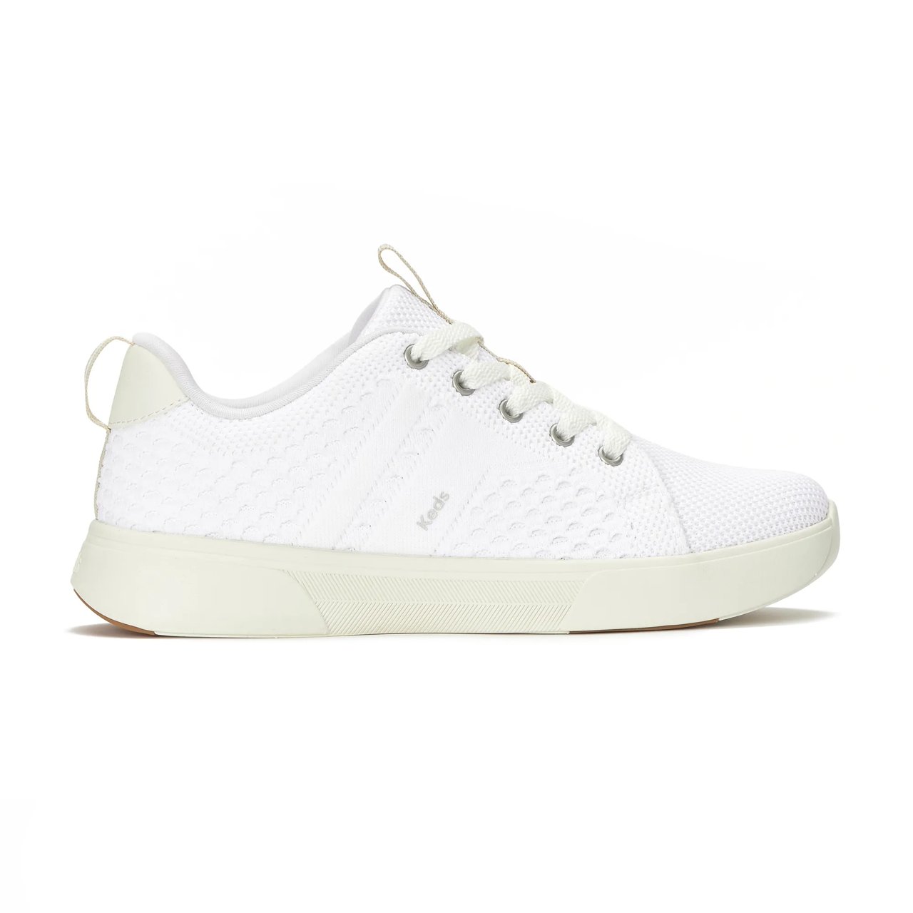 BlissWalk Textured Knit Lace-Up