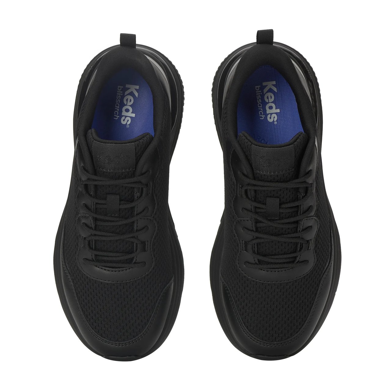 BlissMove Mesh/Leather Lace-Up