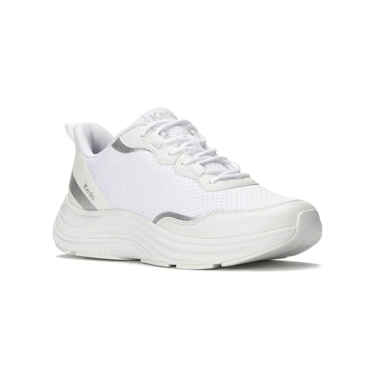 BlissMove Mesh/Leather Lace-Up