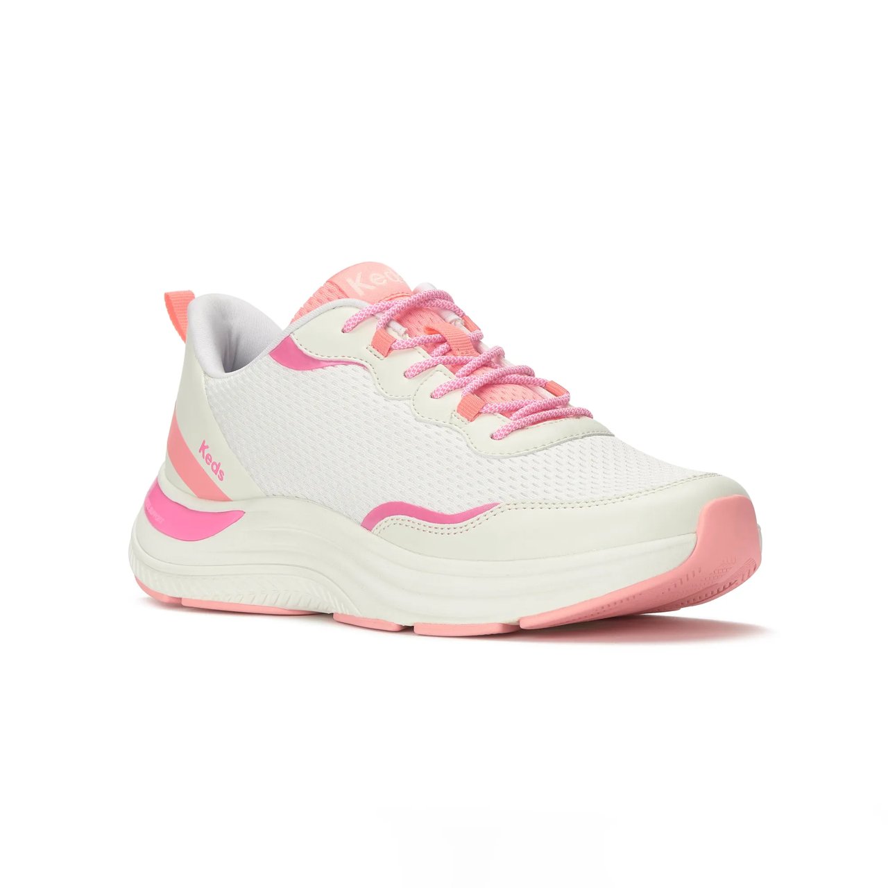 BlissMove Mesh/Leather Lace-Up