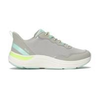 BlissMove Mesh/Suede Lace-Up Light Grey/Mint/Neon Lime view