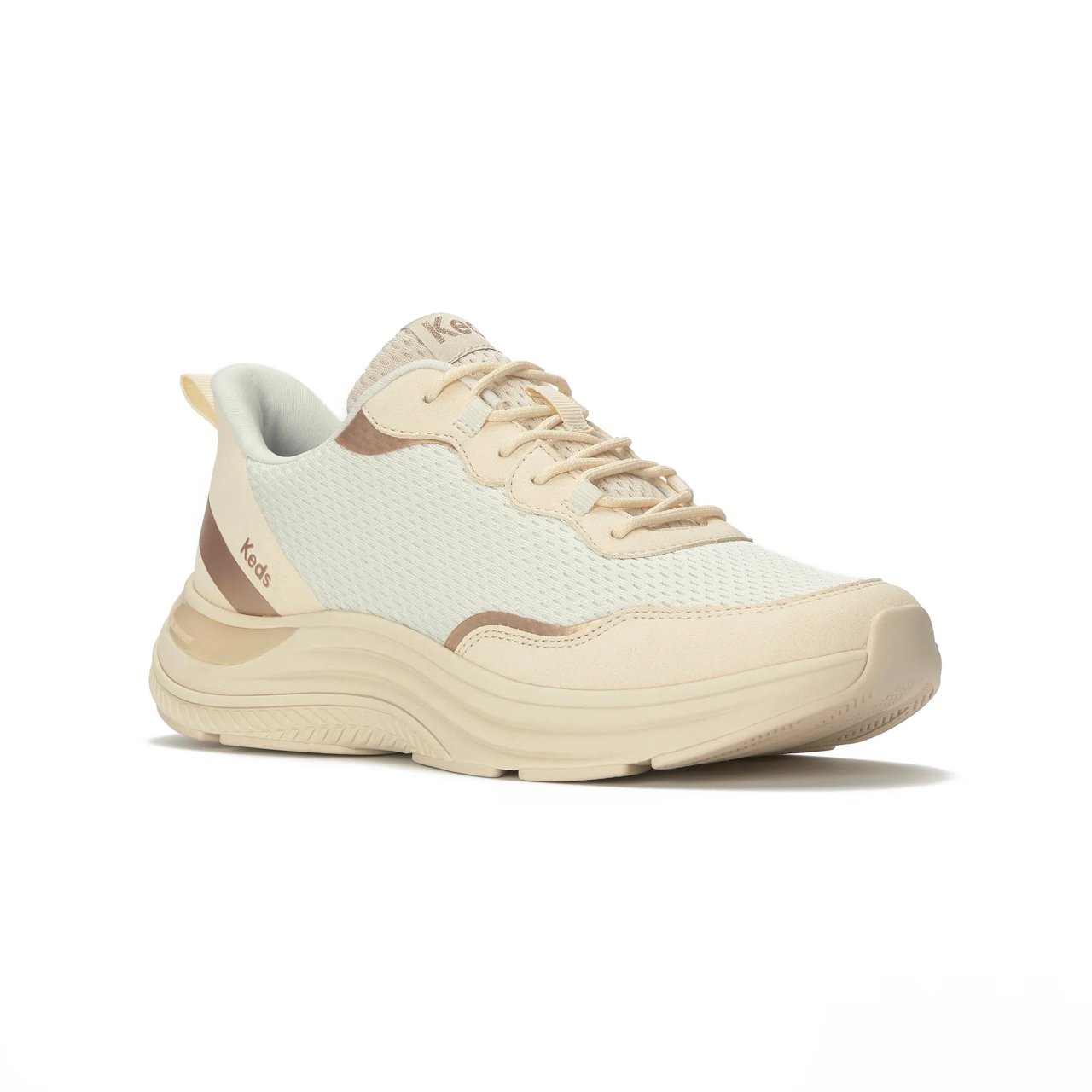 BlissMove Mesh/Suede Lace-Up