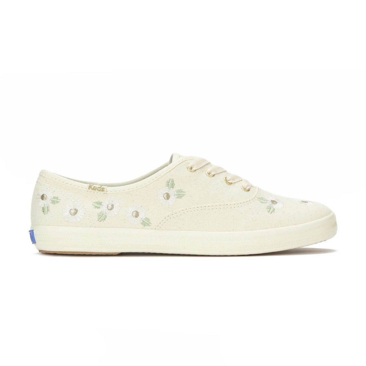 Champion Canvas Floral Embroidery Lace-Up