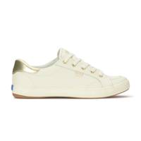 Center III Leather Lace-Up Egret/Gold view