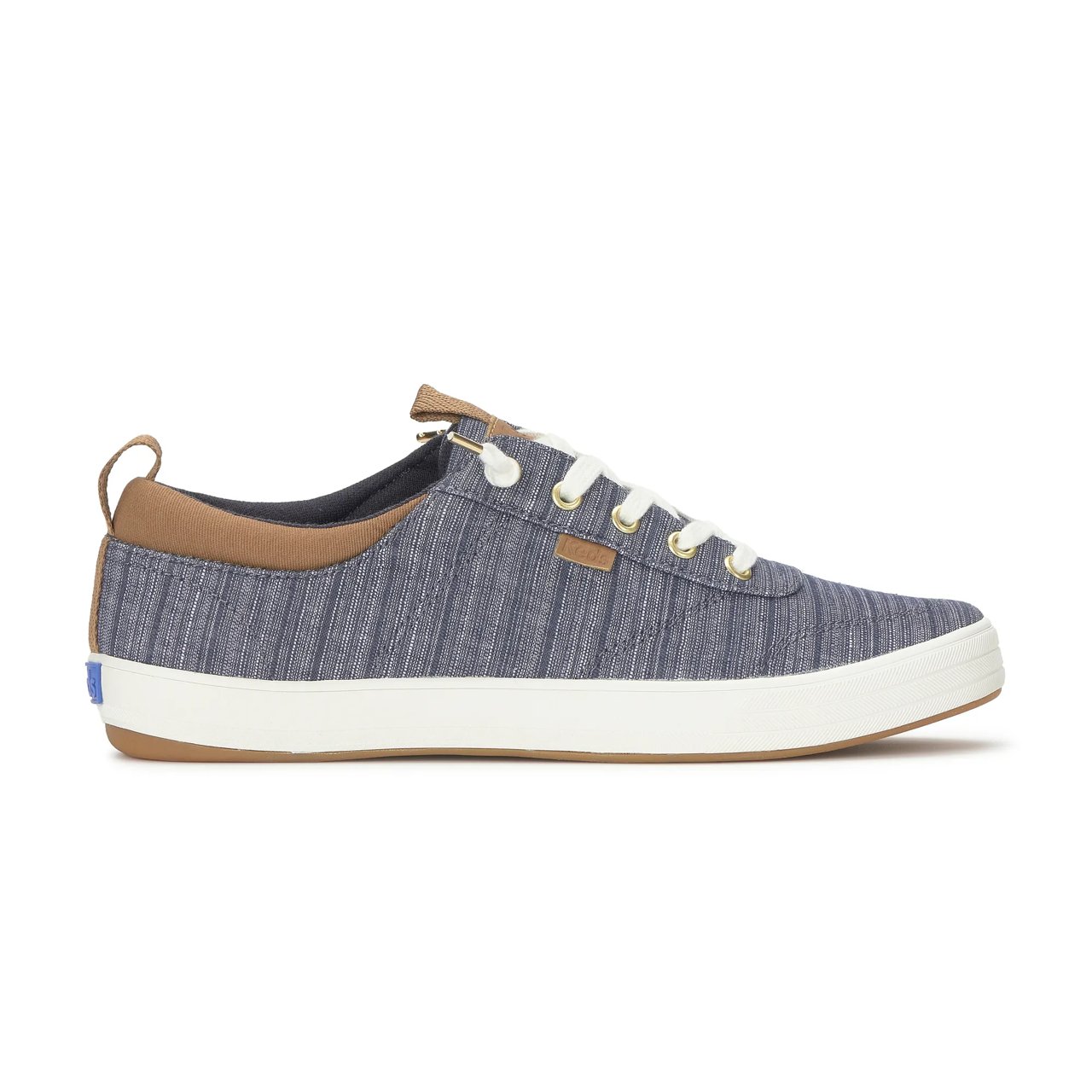 Center III Stripe Chambray Slip-On