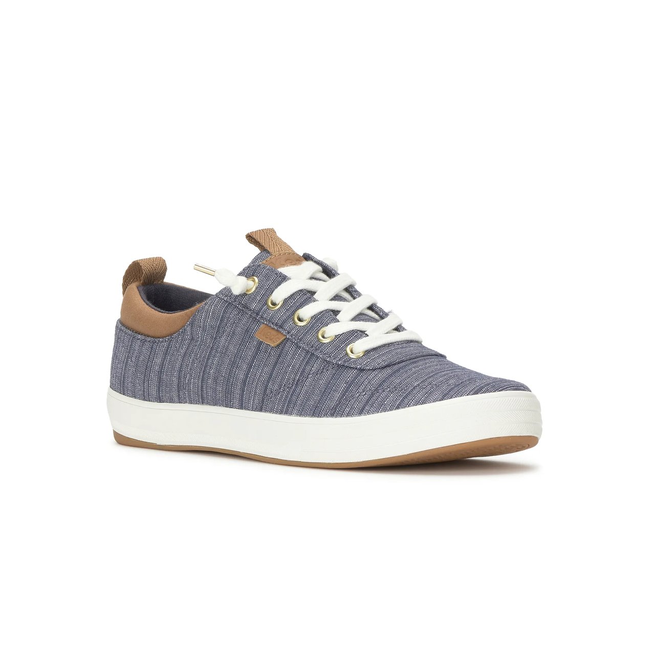 Center III Stripe Chambray Slip-On