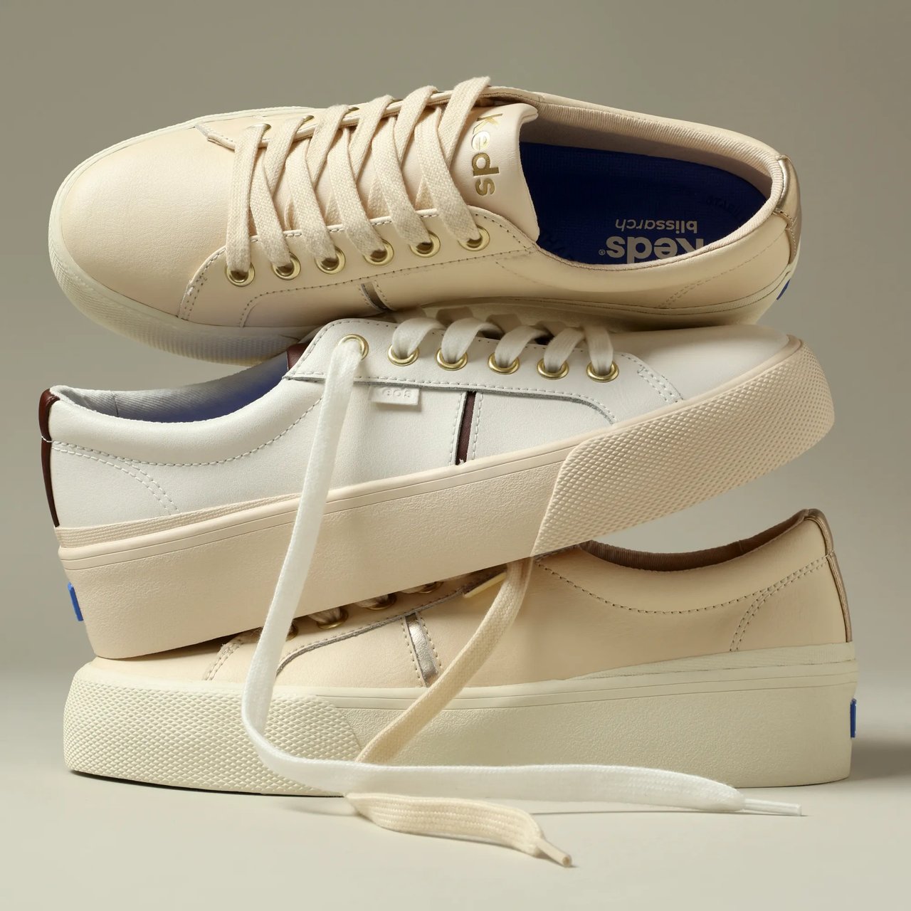 Jump Kick Duo Leather Lace-Up