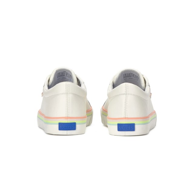 Keds Jump Kick Leather Foxing Stripe Lace-Up - Free Shipping | KEDS
