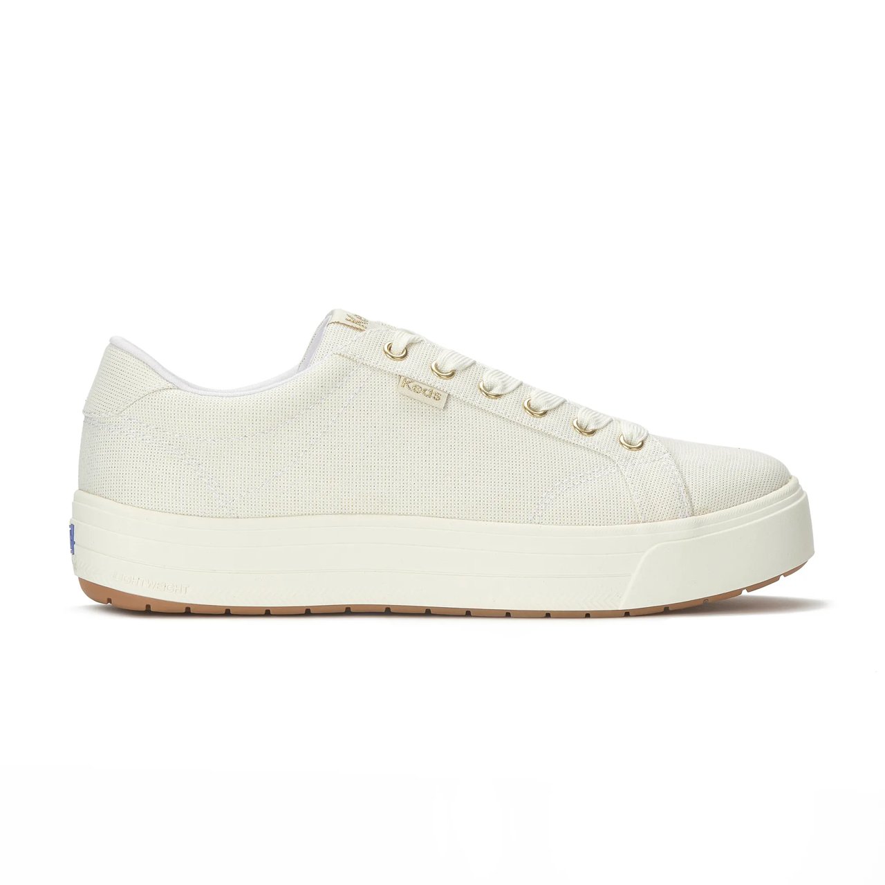 Park Lurex Textile Lace-Up