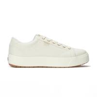 Park Lurex Textile Lace-Up White/Gold view