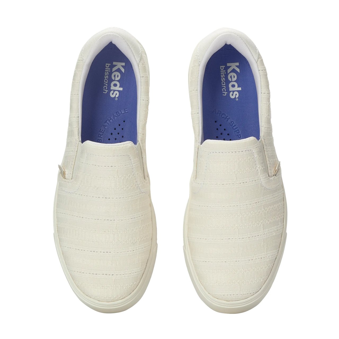 Park Stripe Eyelet Slip-On