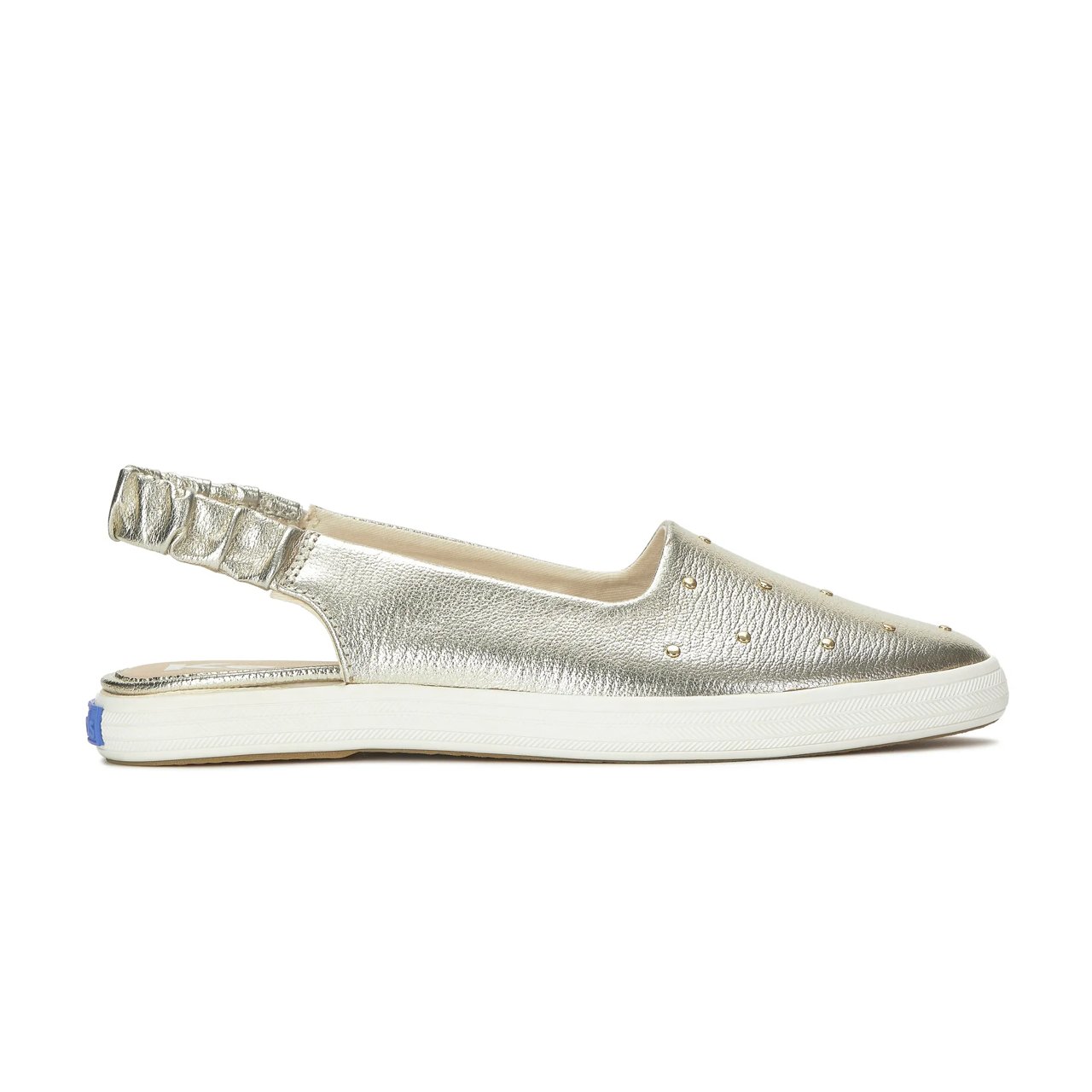 Point Slingback Leather Studs