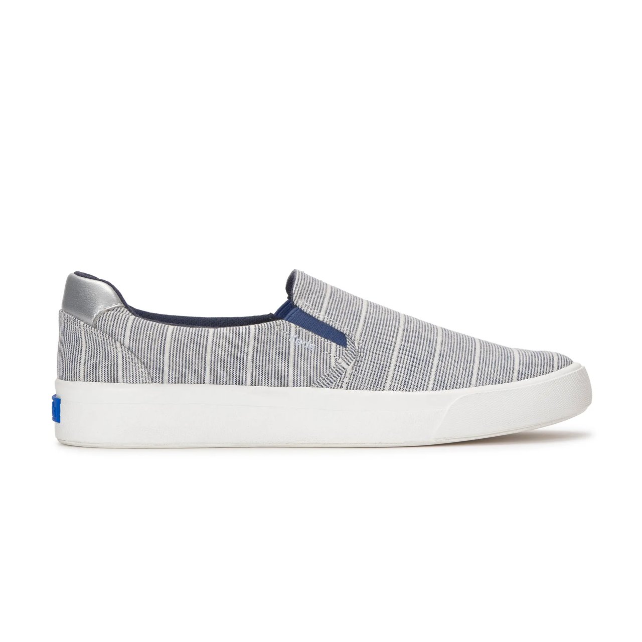 Pursuit Chambray Lurex Stripe Slip-On