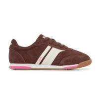 Revival Suede/Leather Lace-Up Chocolate/Egret view