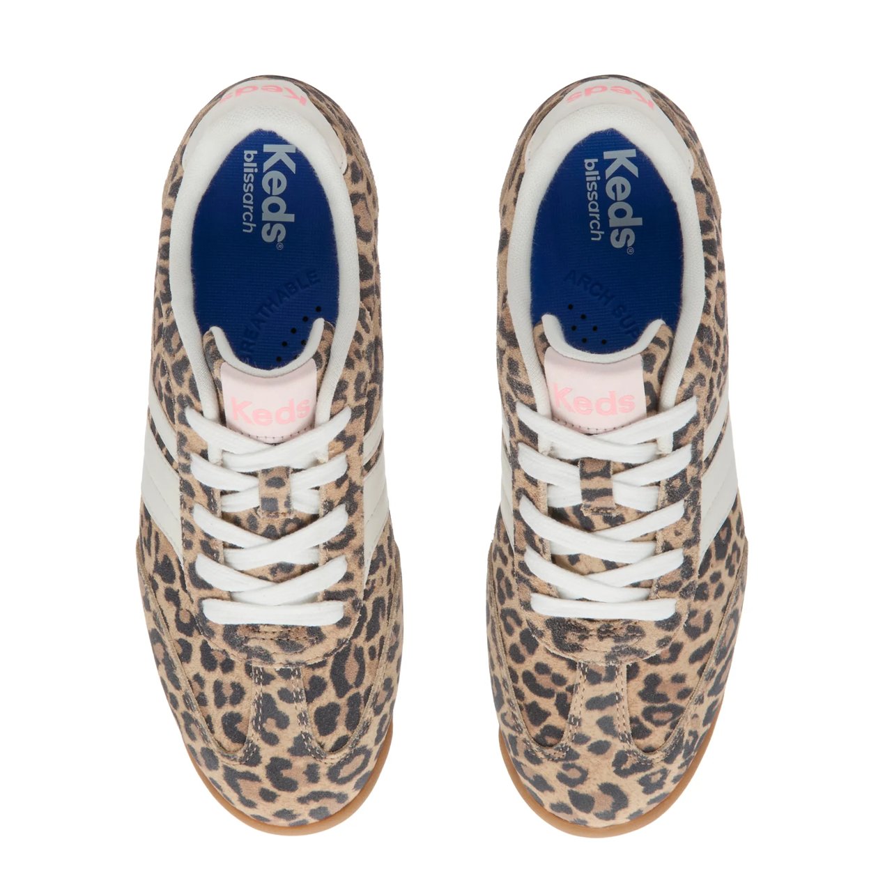 Revival Leopard Suede Lace-Up