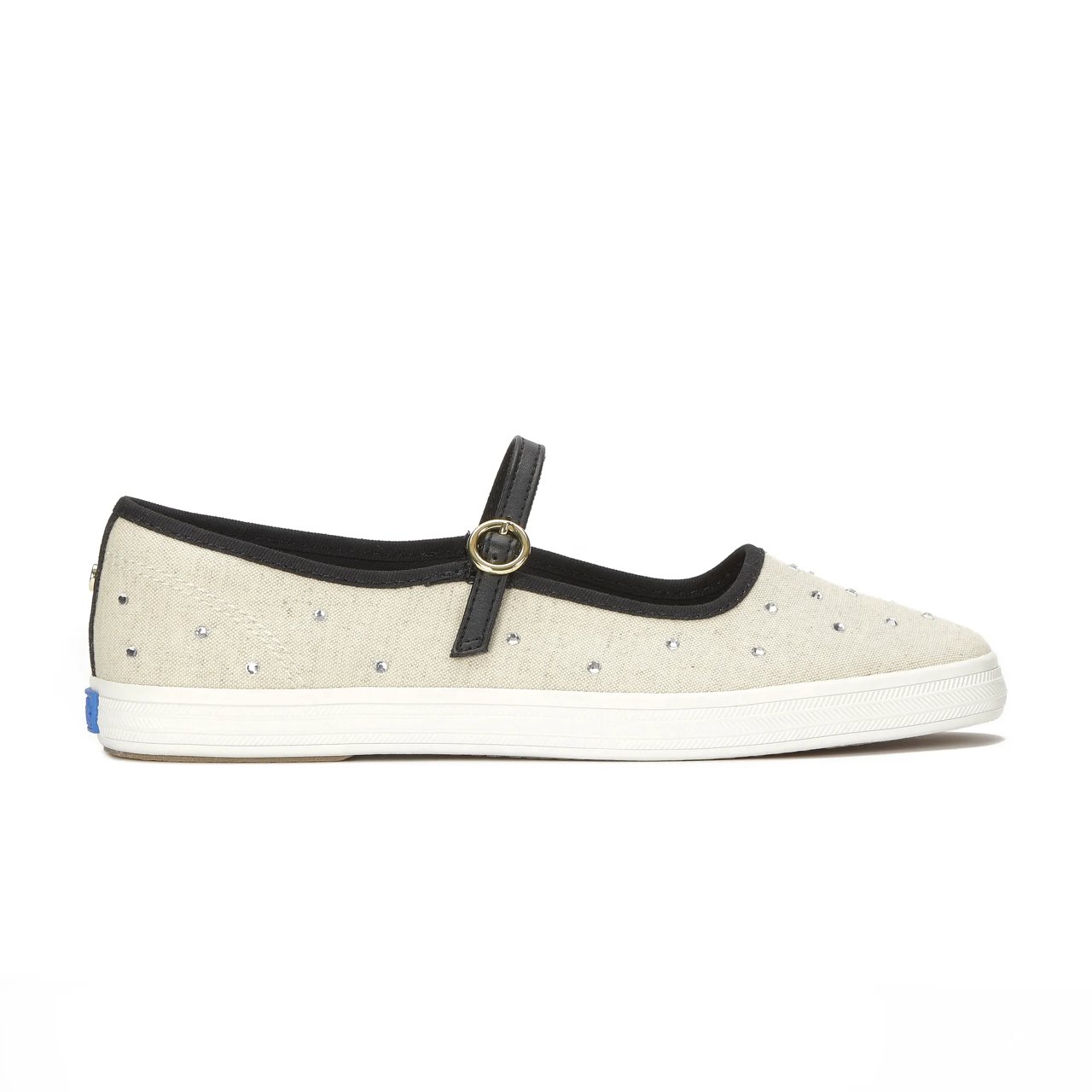 Square Toe Mary Jane Woven